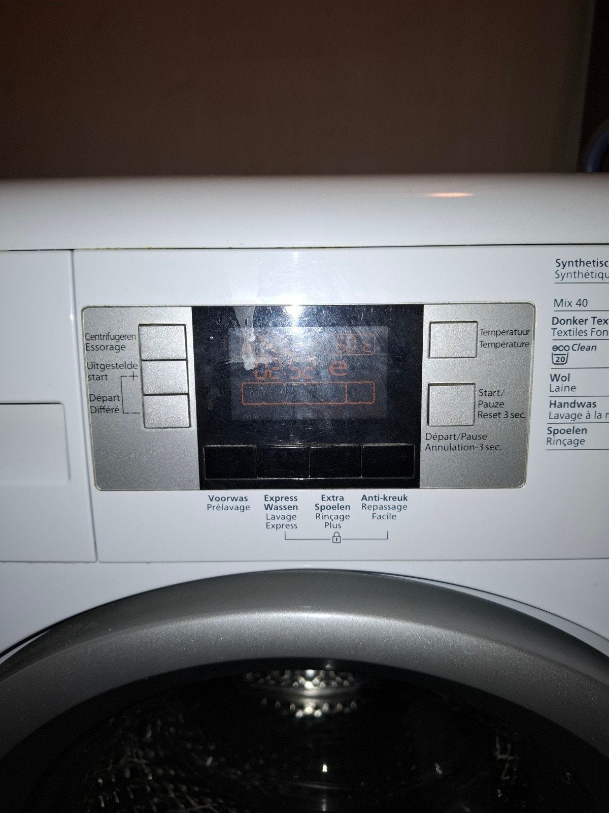 Beko Wasmachine 8kg A+ Energieklasse, Ophalen, 1200 tot 1600 toeren, Gebruikt, 8 tot 10 kg