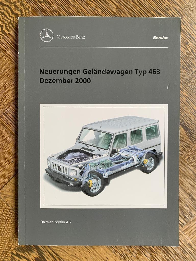 Werkplaatshandboek Mercedes-Benz G-klasse facelift W463 2000, Nieuw, Mercedes-Benz, Mercedes, Ophalen of Verzenden