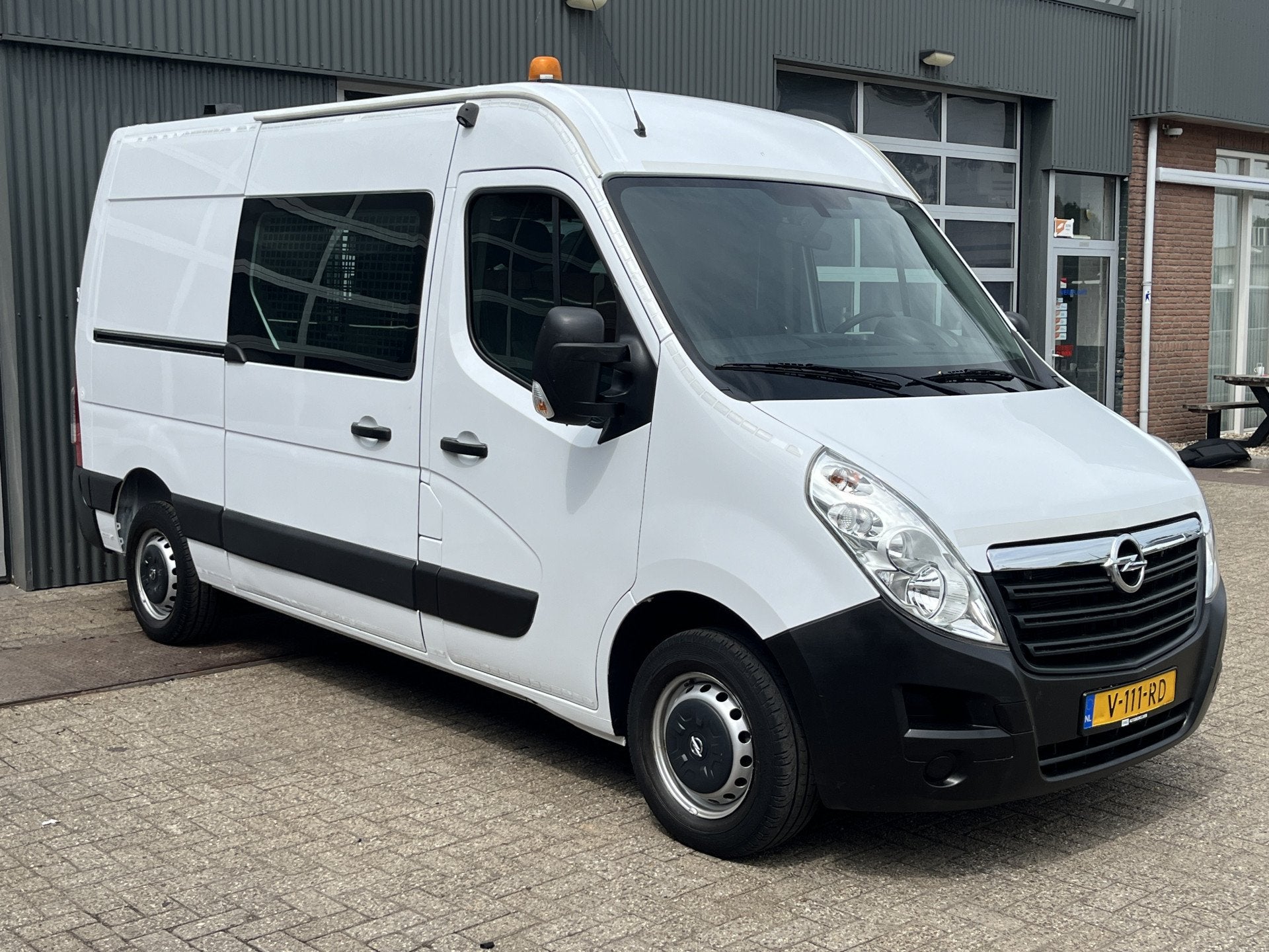 Opel Movano 2.3 CDTI BiTurbo L2H2 Airco Cruise controle Omvo, Stof, Gebruikt, Bedrijf, 2 stoelen