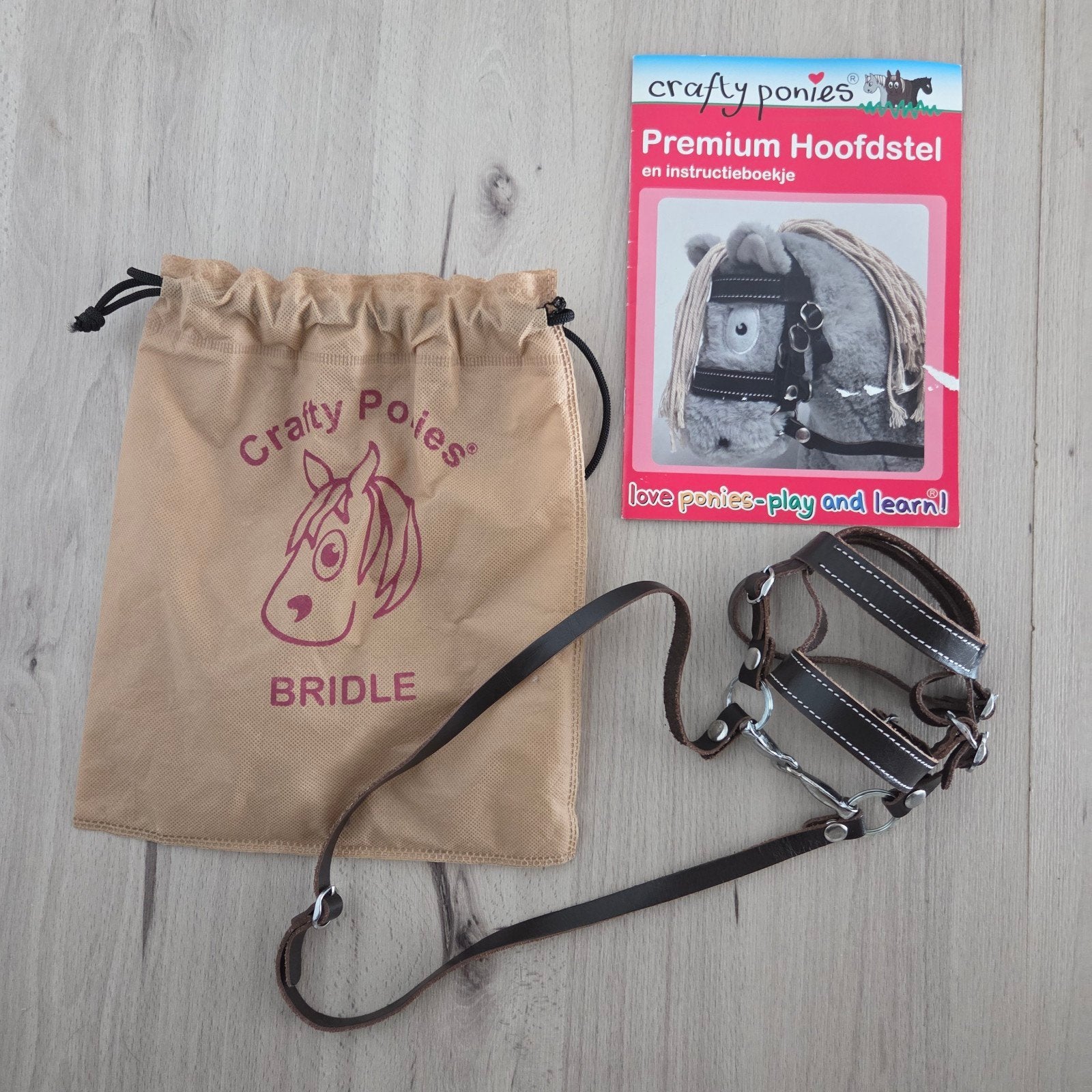 Crafty Ponies premium hoofdstel, Ophalen of Verzenden, Zo goed als nieuw, Overige soorten