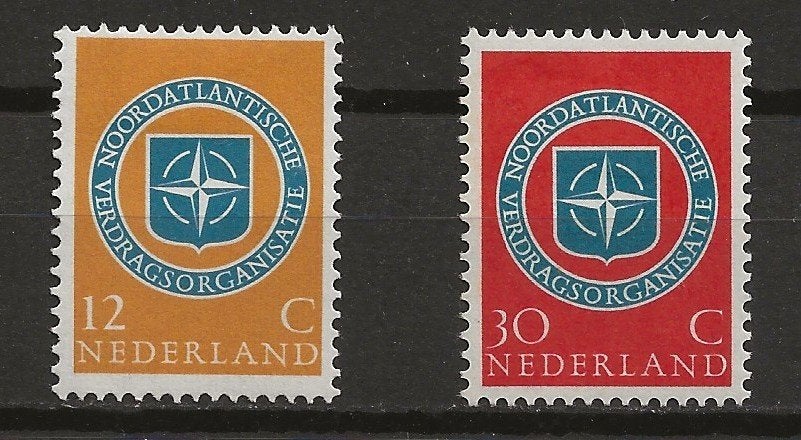 Nederland – 10 Jaar NAVO - 1959 - Ongebruikt, Postzegels en Munten, Verzenden, Na 1940
