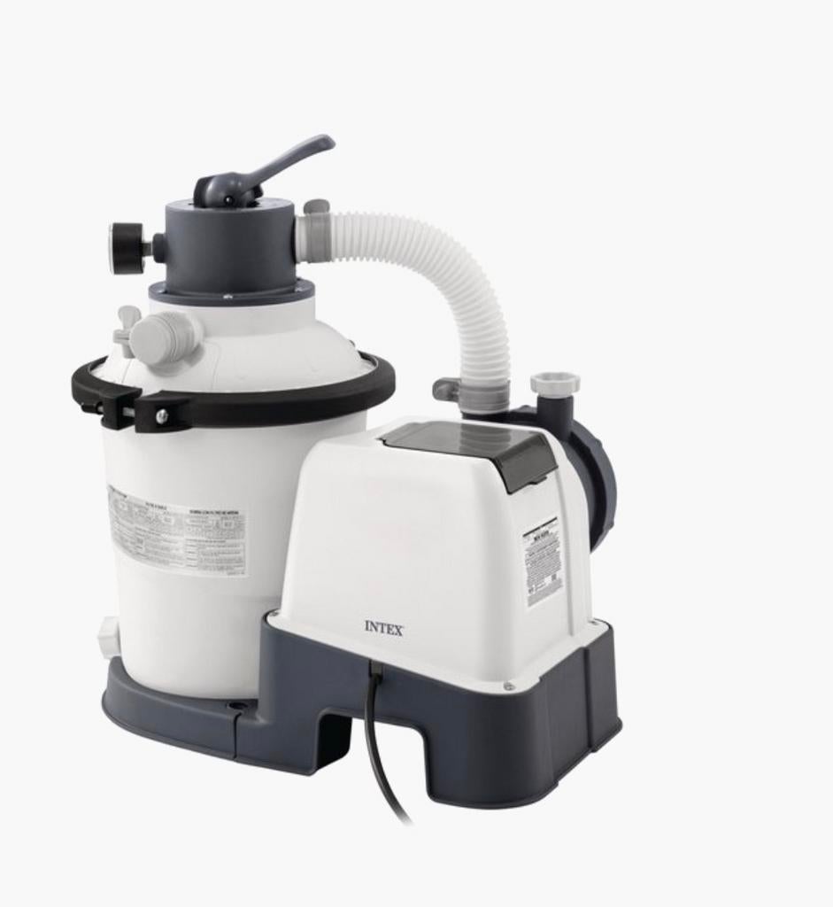 Intex zwembad met zoutwatersysteem em zandfilterpomp, Ophalen, Gebruikt