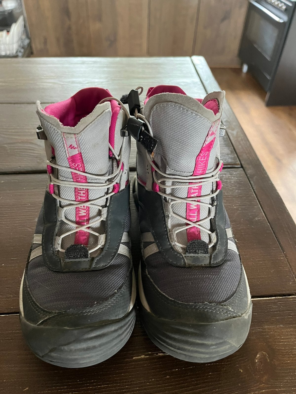 Kinder (berg) wandelschoen maat 35, Sport en Fitness, Bergsport en Wandelen, Ophalen, Zo goed als nieuw, Schoenen