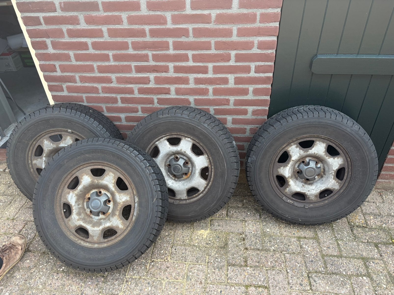 Michelin Winterbanden, Ophalen, Zo goed als nieuw