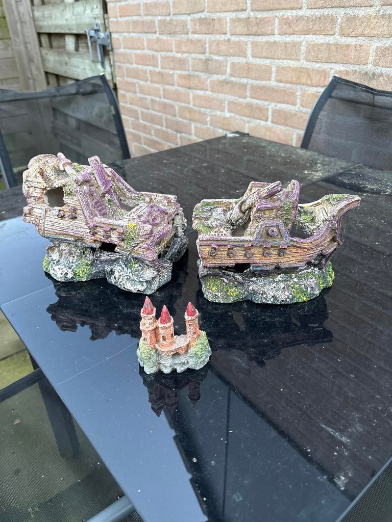 Aquarium ornament, Ophalen, Zo goed als nieuw