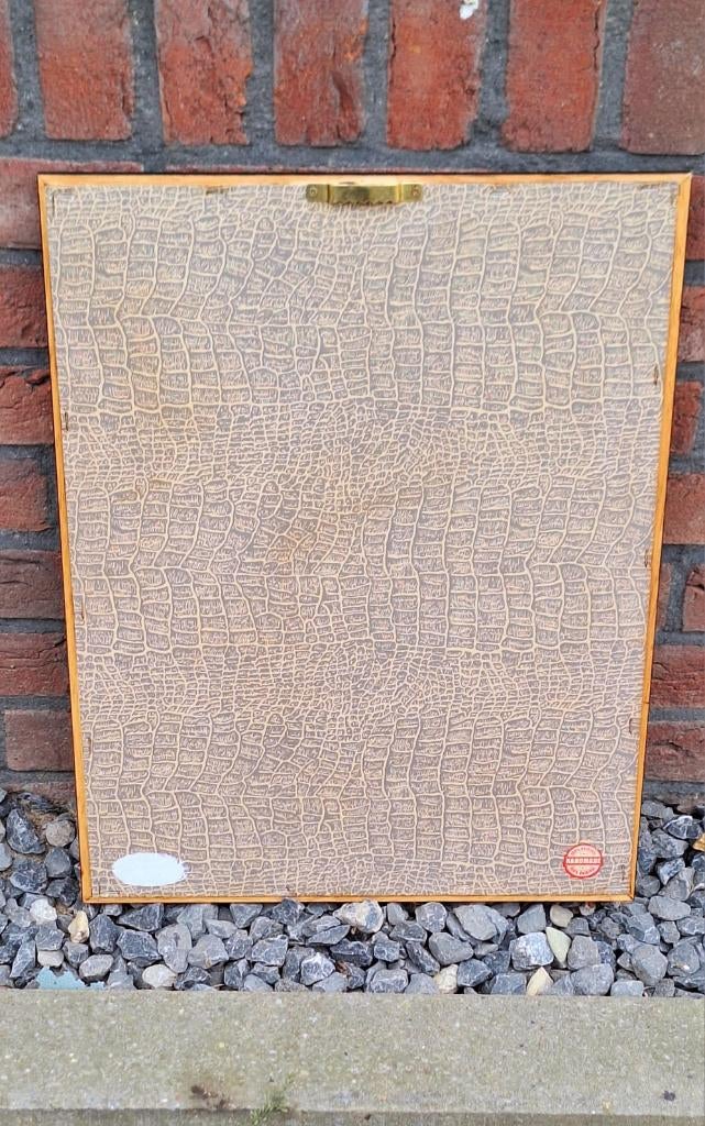 Reclame karton van merk Radiator stijfsel voor de was/strijk, Verzamelen, Ophalen, Reclamebord, Gebruikt, .
