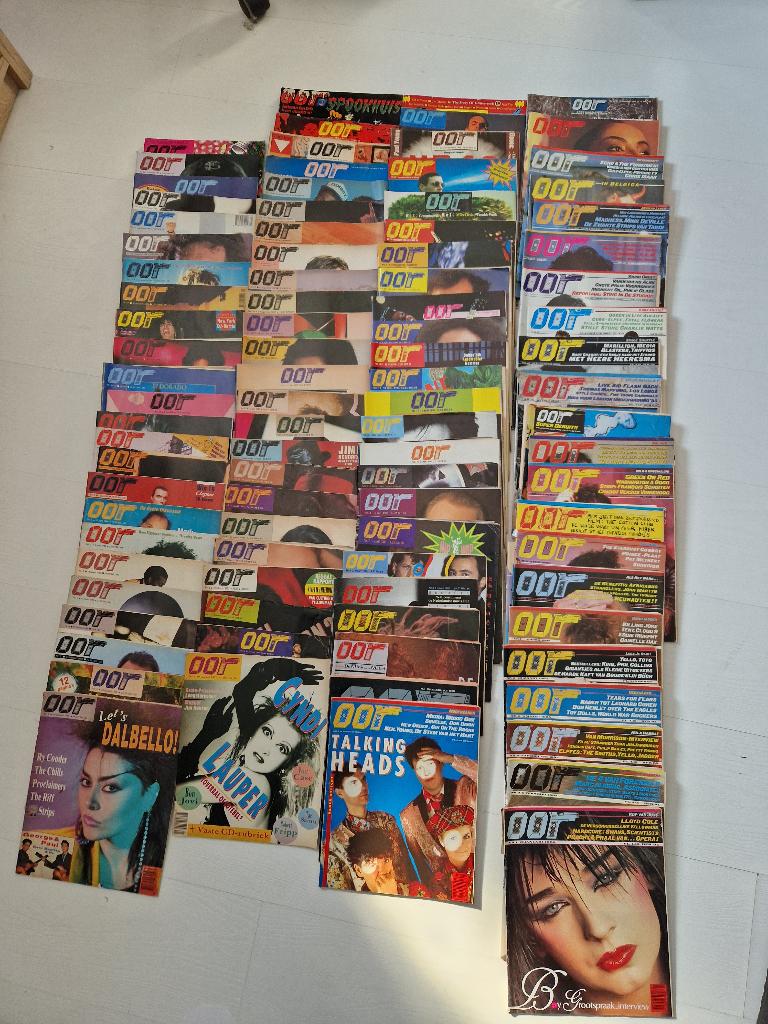 4 jaargangen jaren 80 OOR magazine, Ophalen of Verzenden, Gelezen, Muziek, Film of Tv