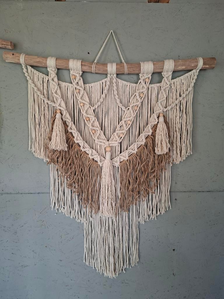Nieuwe handgemaakte macrame wandkleed, Ophalen of Verzenden, Nieuw
