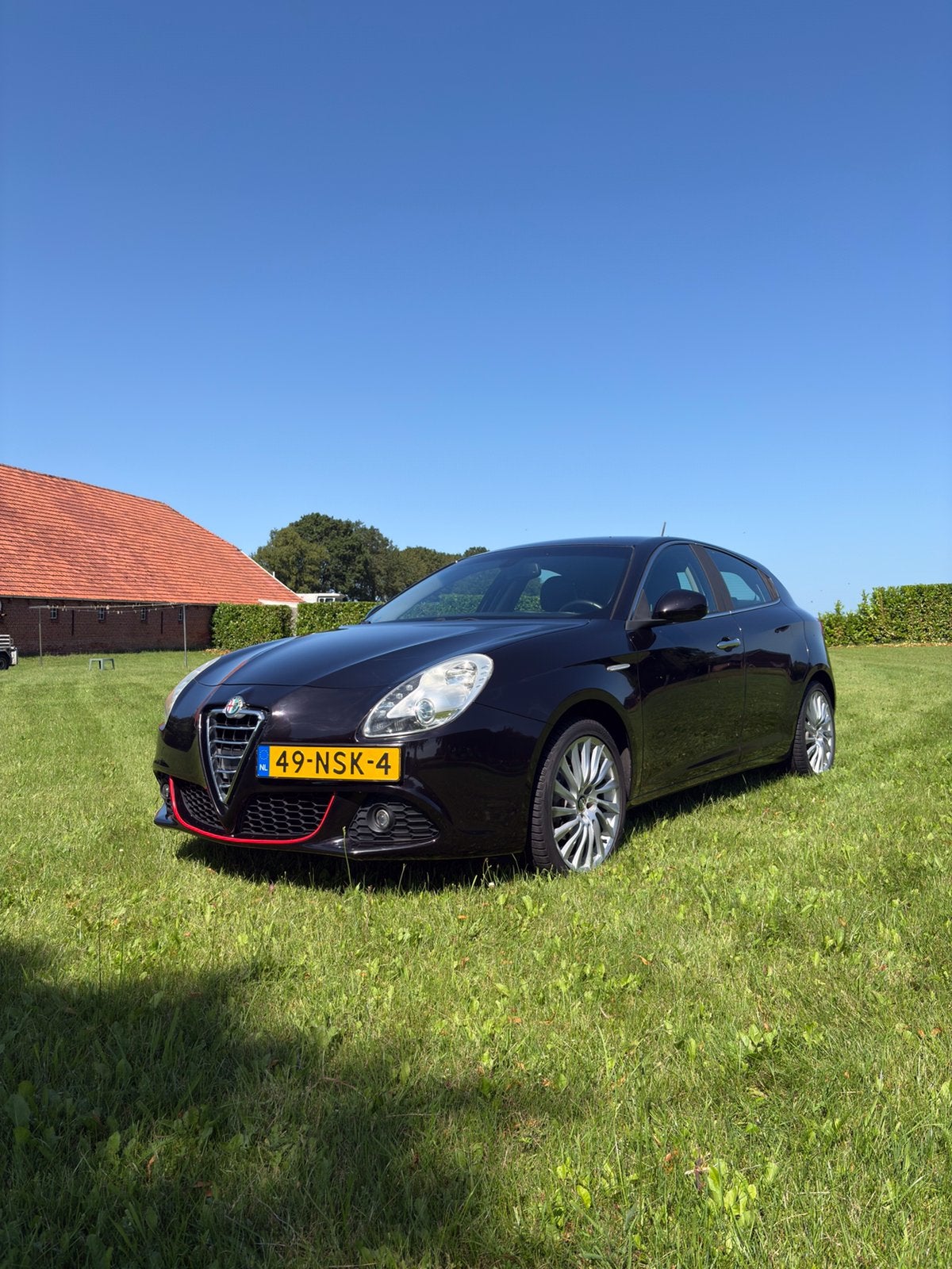 Alfa Romeo Giulietta 1.4 Turbo 2010 Zwart, Auto's, Alfa Romeo, Voorwielaandrijving, Euro 5, 4 cilinders, Zwart