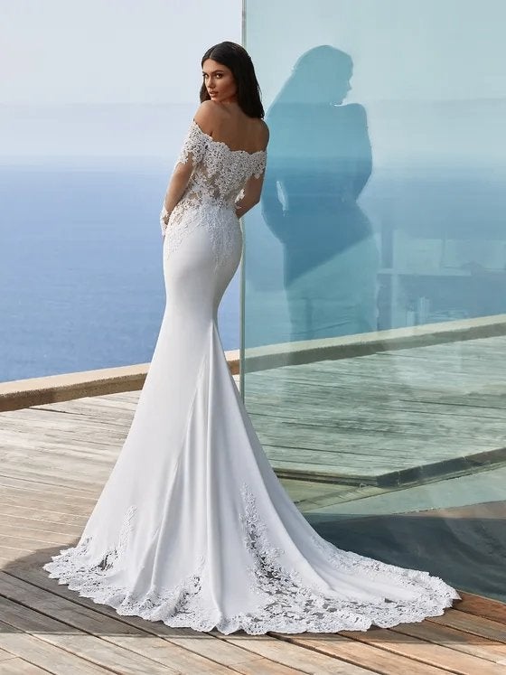 Trouwjurk Pronovias Super mooi!!, Kleding | Dames, Ophalen, Trouwjurk, Wit, Pronovias