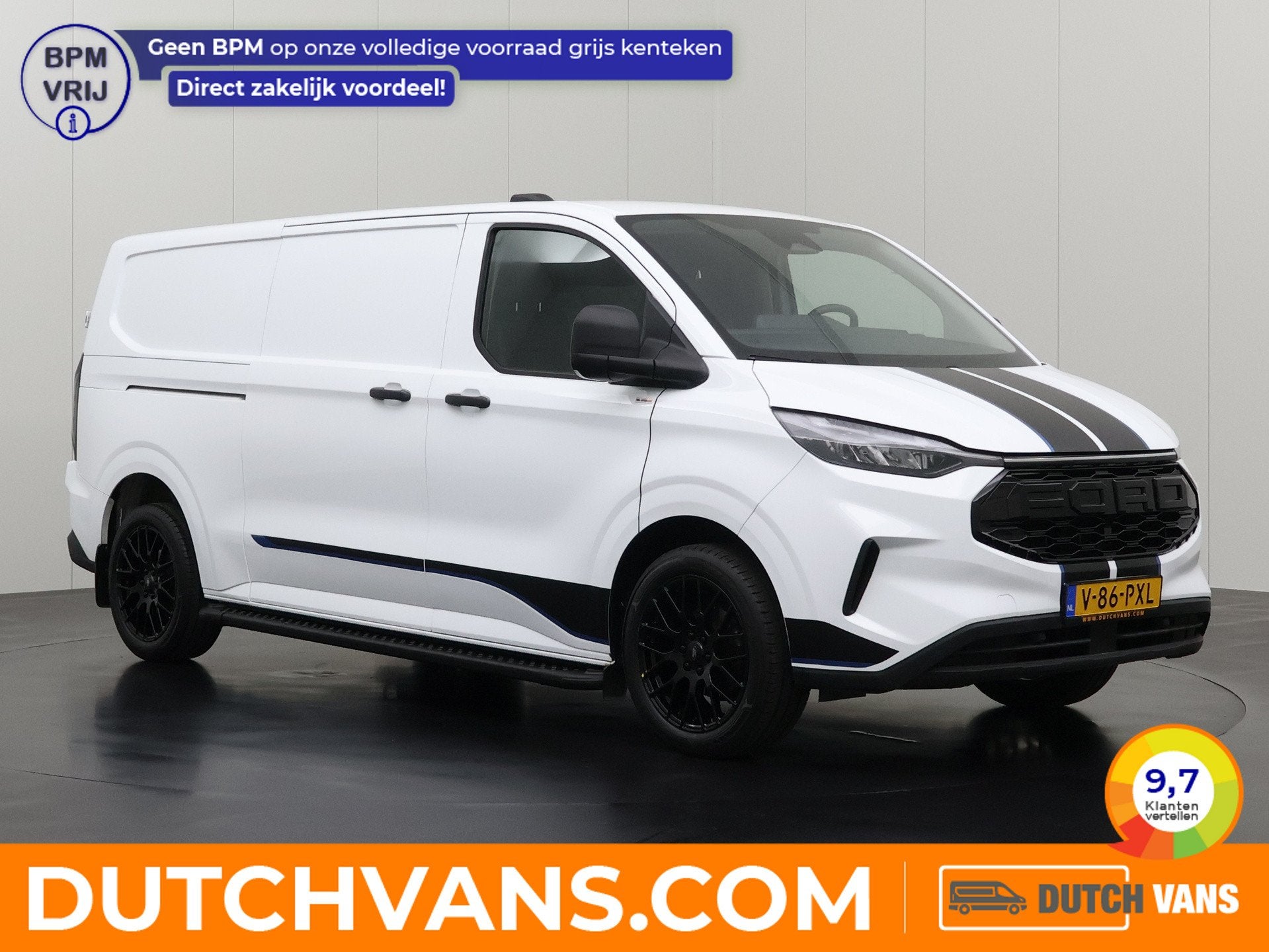 Ford Transit Custom 2.0TDCi Lang Raptor Sport | Multimedia |, Voorwielaandrijving, 1849 kg, 136 pk, Gebruikt