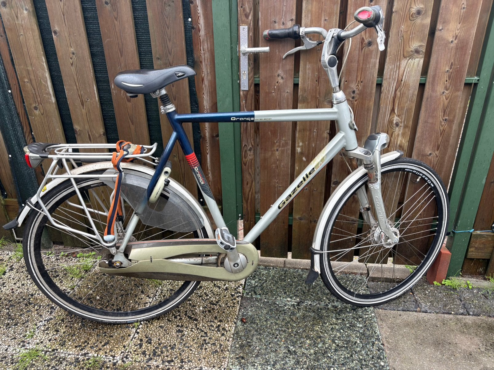 Foto 6 van Gazelle Orange Limited Edit Herenfiets 65cm 8 versnellingen