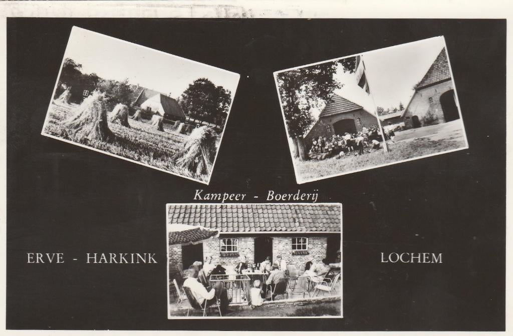 LOCHEM Erve Harkink Kampeer Boerderij, Verzenden, 1960 tot 1980, Gelopen, Gelderland