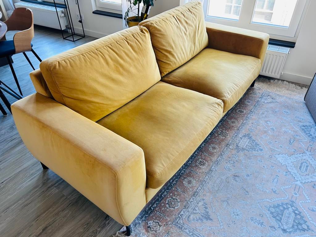 BANK (STUDENTENKAMER) 3 zits, Huis en Inrichting, Banken | Bankstellen, Ophalen, Driepersoons, 75 tot 100 cm, Zo goed als nieuw