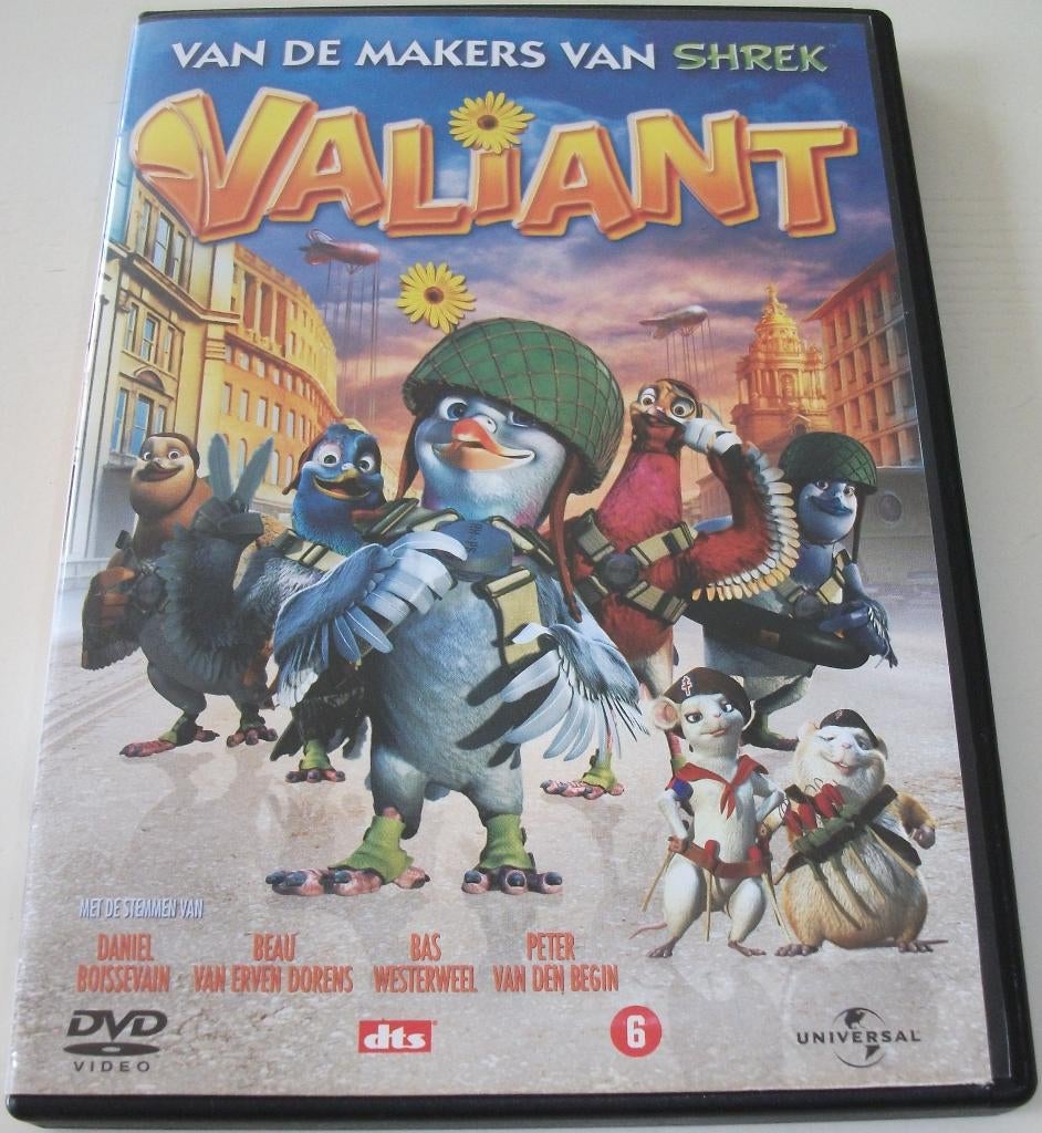 Dvd *** VALIANT ***, Avontuur, Ophalen of Verzenden, Zo goed als nieuw, Vanaf 6 jaar