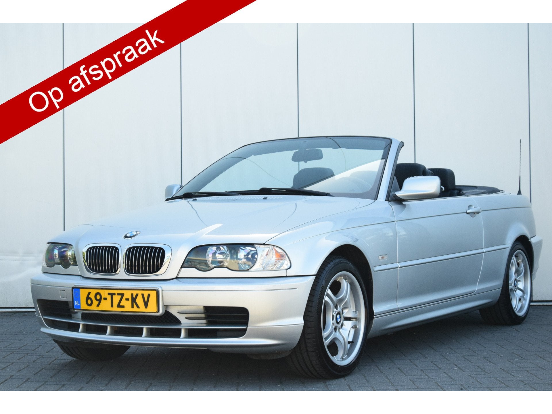 BMW 3 Serie Cabrio 318Ci Executive Automaat Leer Titansilver, Automaat, Dealer onderhouden, Achterwielaandrijving, Cabriolet
