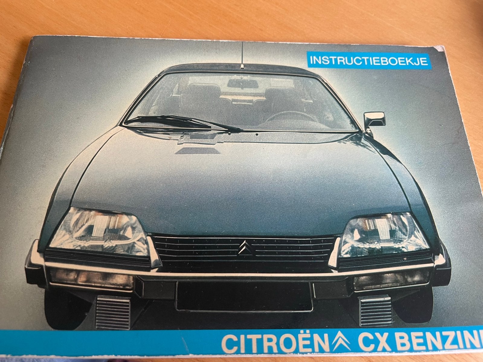 Citroen CX benzine instructie boekje, Ophalen of Verzenden