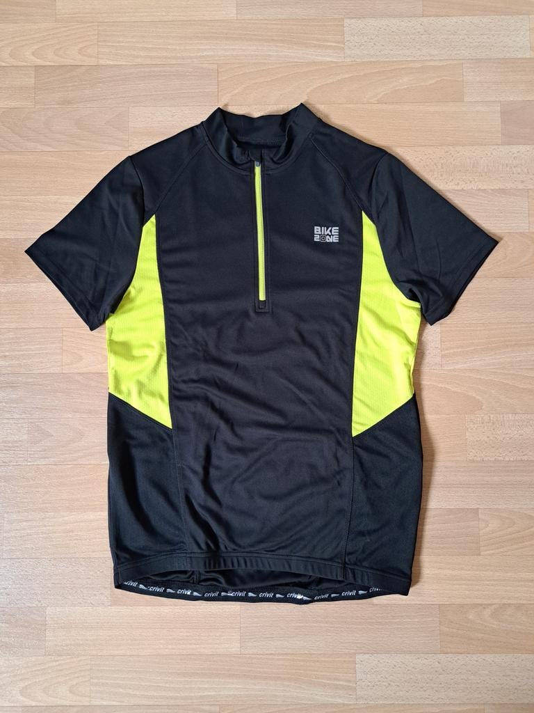 Wielrenshirt maat L heren., Kleding | Heren, Sportkleding, Maat 52/54 (L), Zwart, Ophalen of Verzenden, Zo goed als nieuw