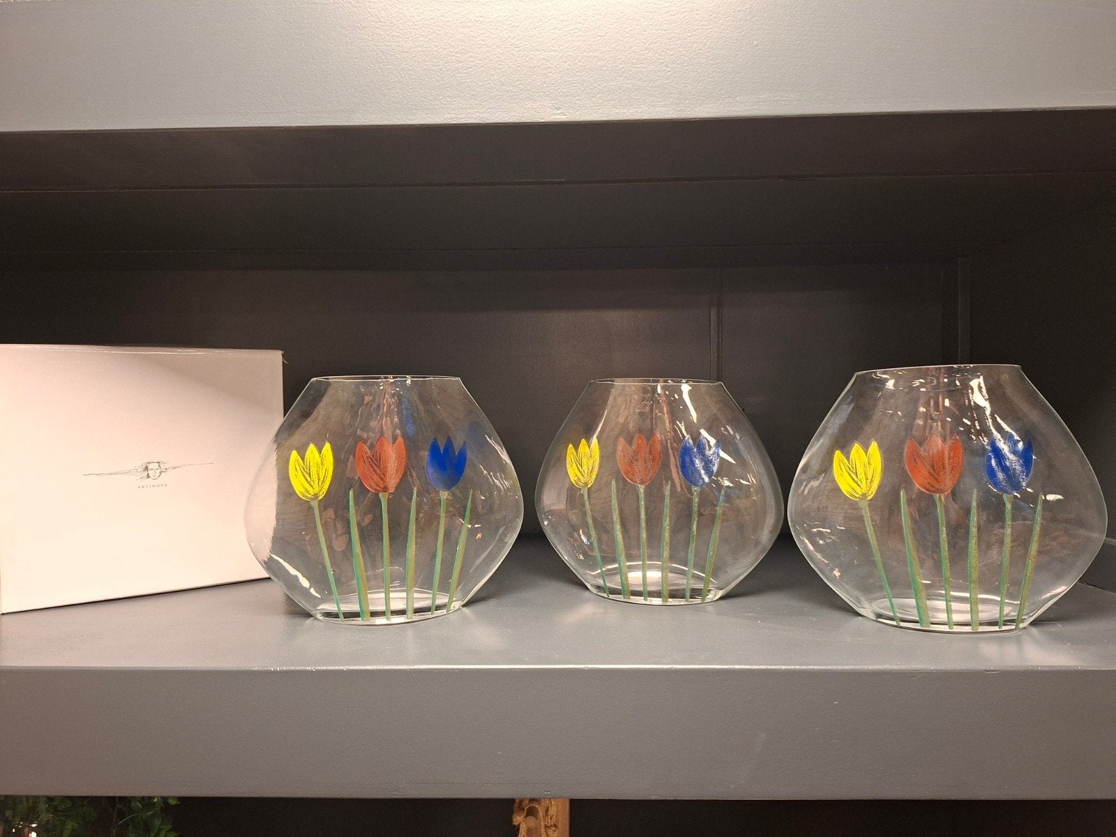 Corry Ammerlaan-van Niekerk 'Dutch Tulip' vazen (set van 3), Ophalen