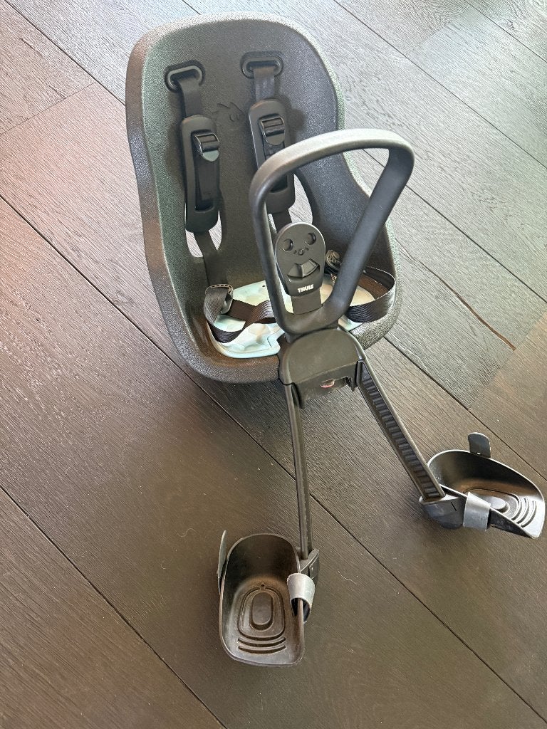 Thule Yepp Nexxt 2 mini voorstoeltje, Ophalen, Voetsteuntjes, Voorzitje, Zo goed als nieuw