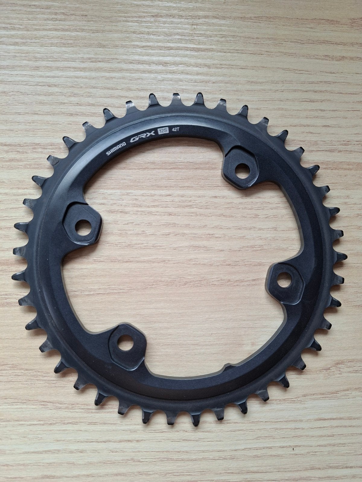 Shimano GRX 12 speed 42T voorblad, Crankstel of Pedalen, Gravelbike, Ophalen of Verzenden, Zo goed als nieuw