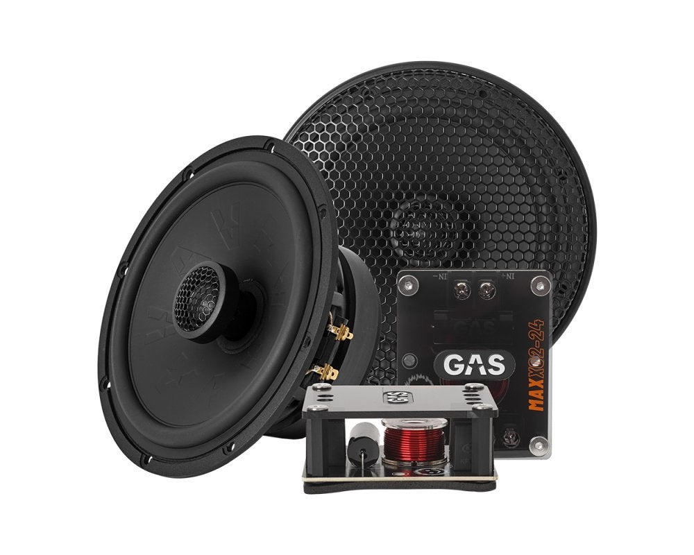 GAS Audio Power MAX X2-64 6.5'/165mm Coaxial speakers