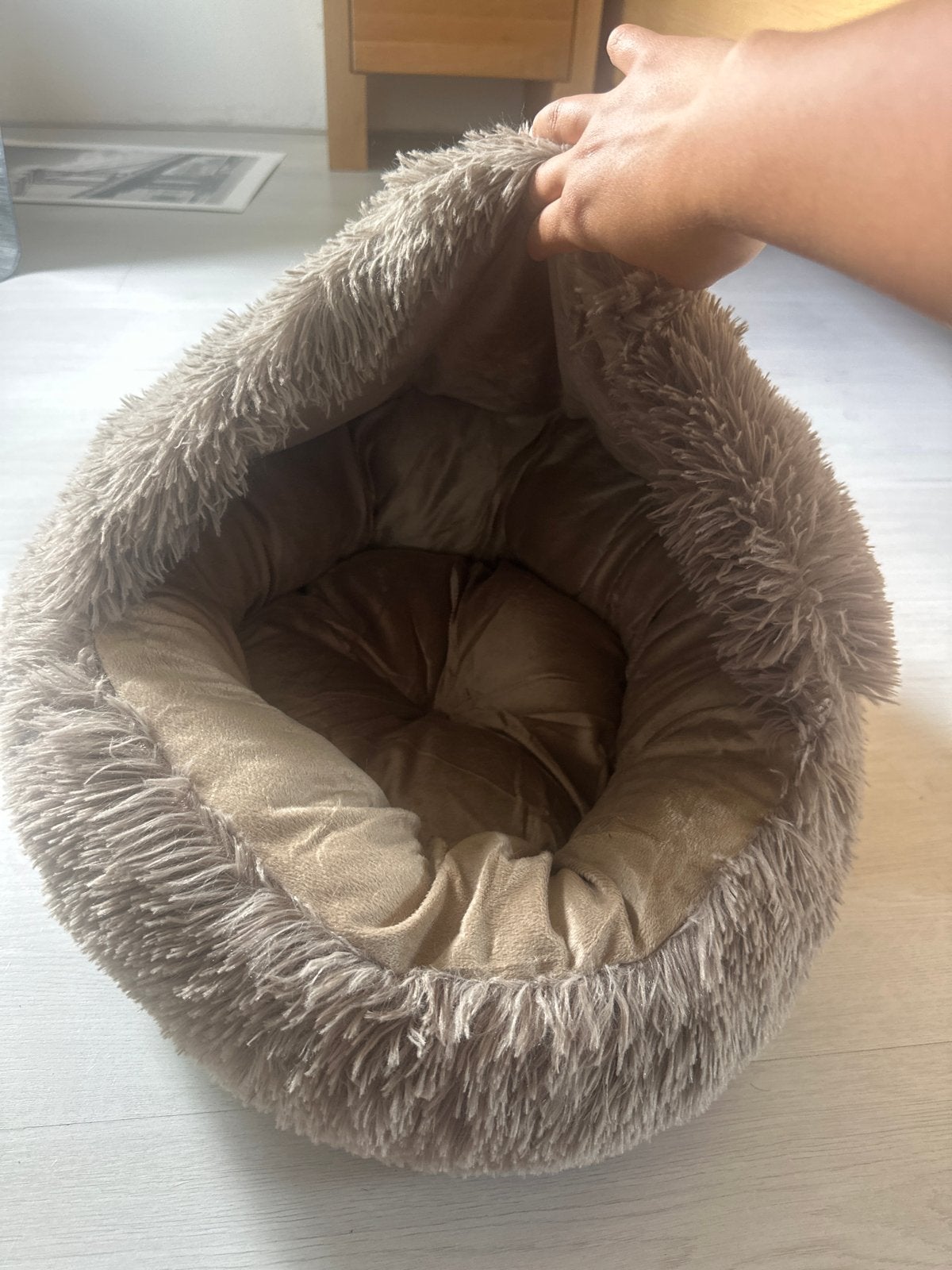 kattenmand, Ophalen, Nieuw, Pluche