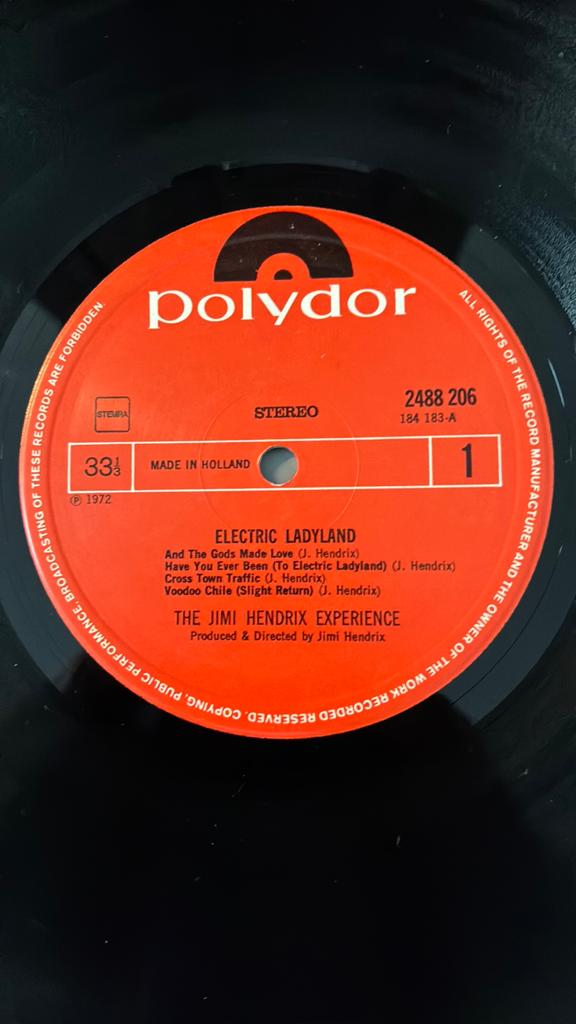 The Jimi Hendrix Experience–Electric Ladyland(Wie mist LP 1), Gebruikt, 1970 - 1979, 12 inch, Poprock