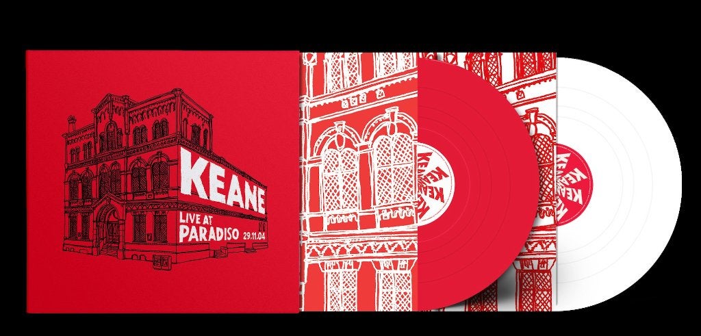 Vinyl 2LP Keane Live Paradiso 2004 RED&WHITE RSD 2024 NIEUW, Colored vinyl, Pop, Ophalen of Verzenden, 12 inch