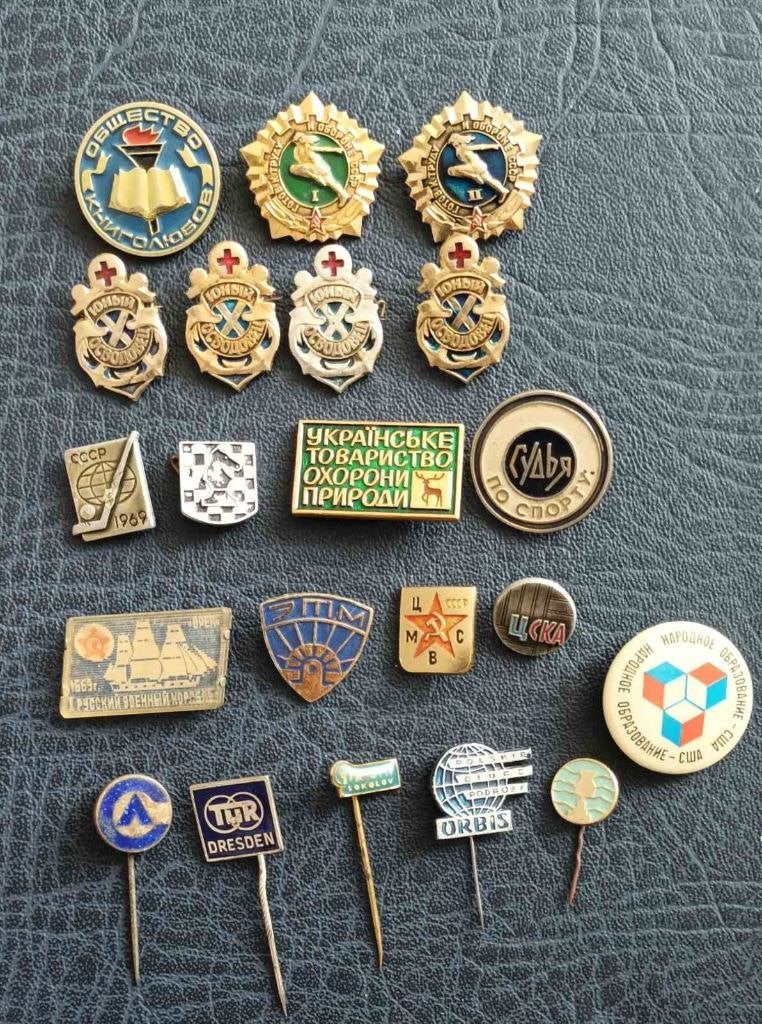 verzameling reversspelden uit de USSR, Ophalen of Verzenden