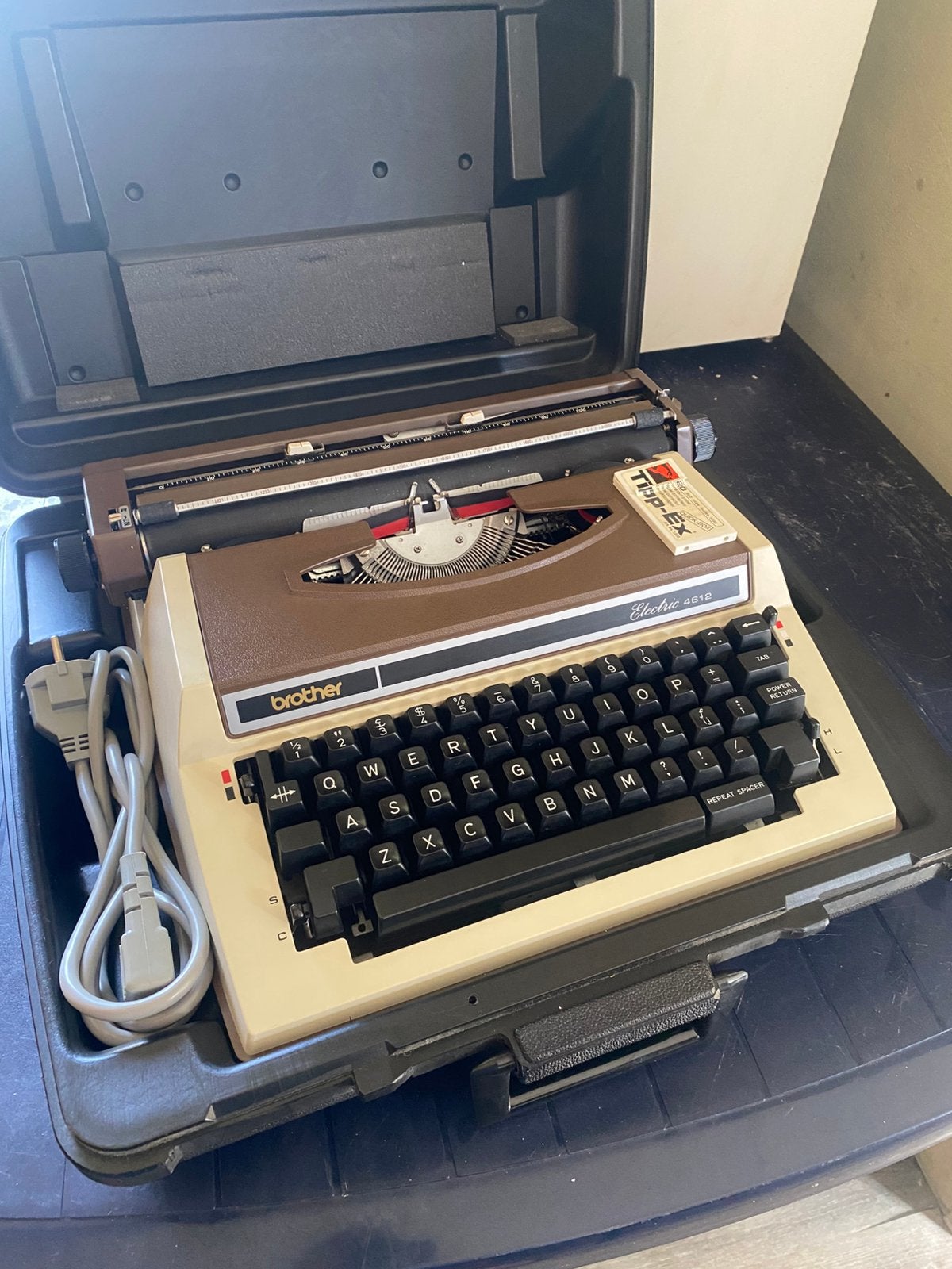 Brother Electric 4612 Typewriter, Diversen, Typemachines, Zo goed als nieuw, Ophalen of Verzenden