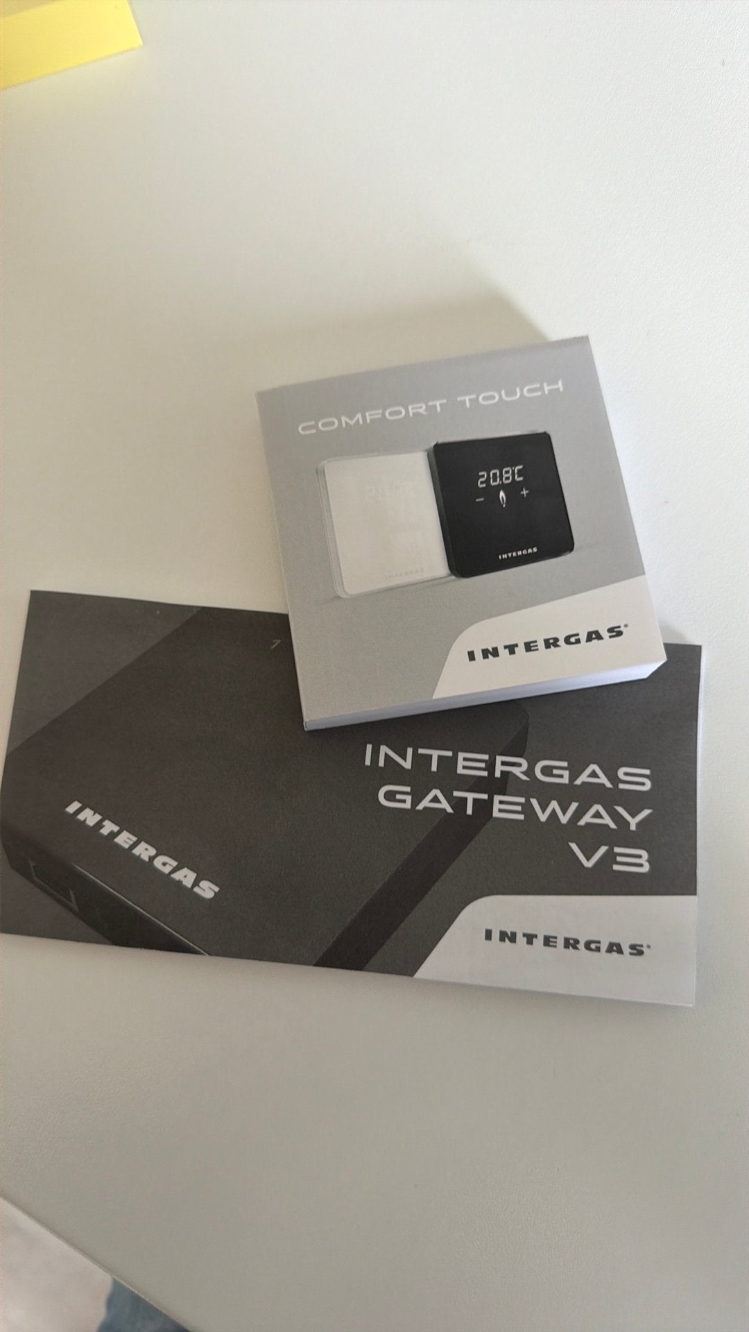 Complete Intergas Comfort Touch Wi-Fi Set (+ Gateway V3), Ophalen of Verzenden, Zo goed als nieuw
