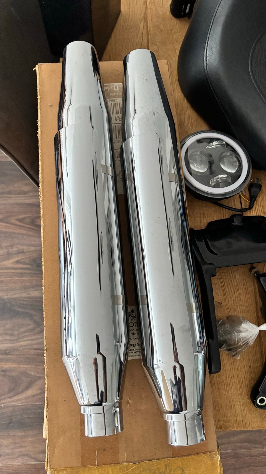 Originele Harley Davidson Rocker C FXCWC Uitlaten (2008+), Ophalen of Verzenden, Gebruikt
