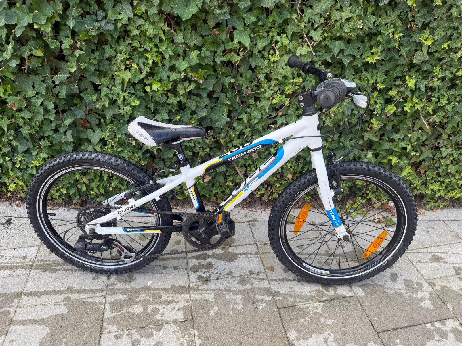 Cube 20” jongens fiets, Ophalen, Velgrem, Versnellingen, Zo goed als nieuw