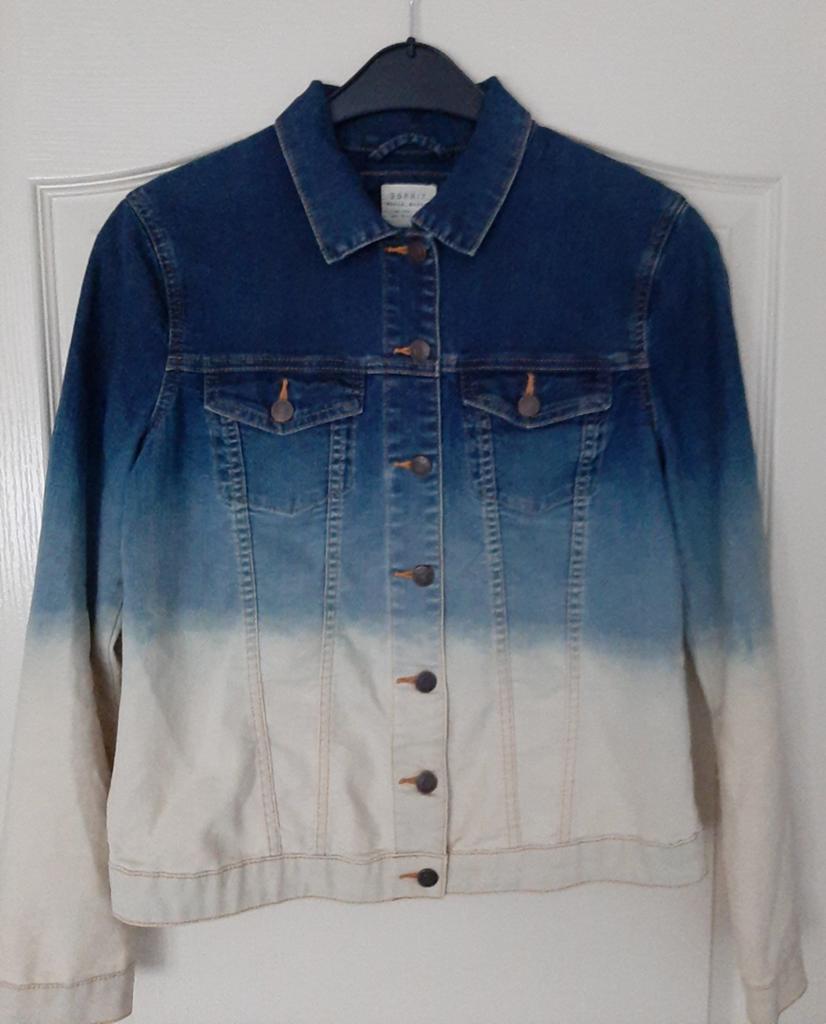 Esprit Spijkerjack 2 Kleurig, Maat 38/40 (M), Blauw, Ophalen of Verzenden, Gedragen