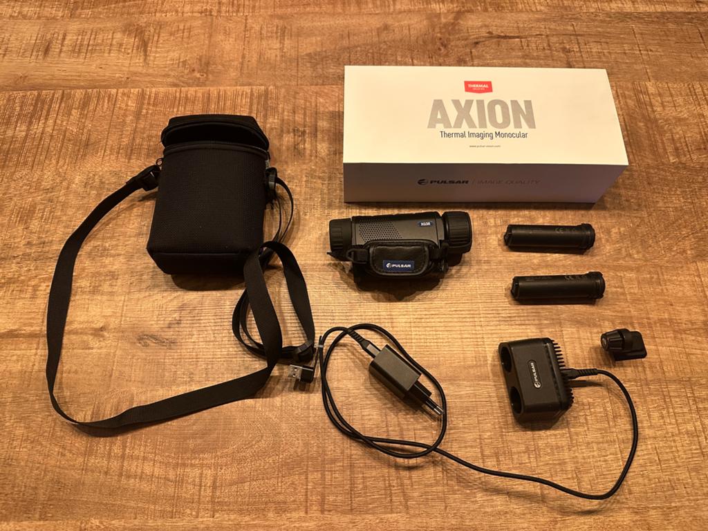 Pulsar Axion XQ38 Thermische Monoculair, warmtebeeld, Audio, Tv en Foto, Optische apparatuur | Verrekijkers, Ophalen, Zo goed als nieuw