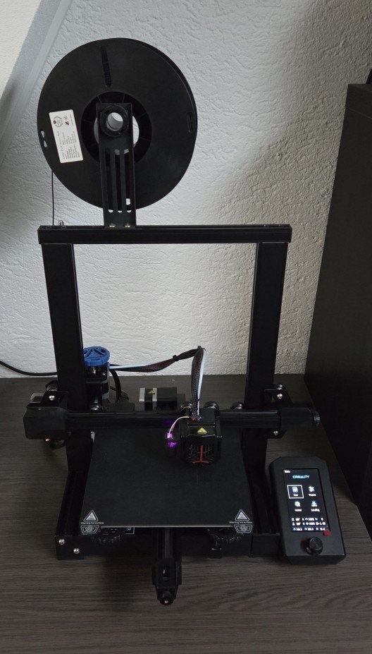 Creality Ender 3 V2 Neo + filament, Computers en Software, 3D Printers, Ophalen, Zo goed als nieuw, Filament, Creality