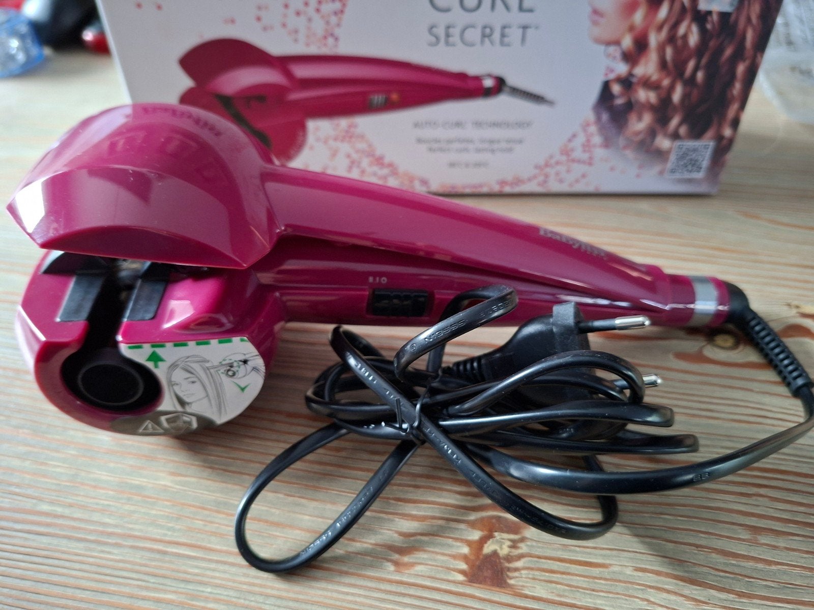 BaByliss Fashion Curl Secret krultang, Witgoed en Apparatuur, Ophalen of Verzenden, Nieuw, Haarverzorging