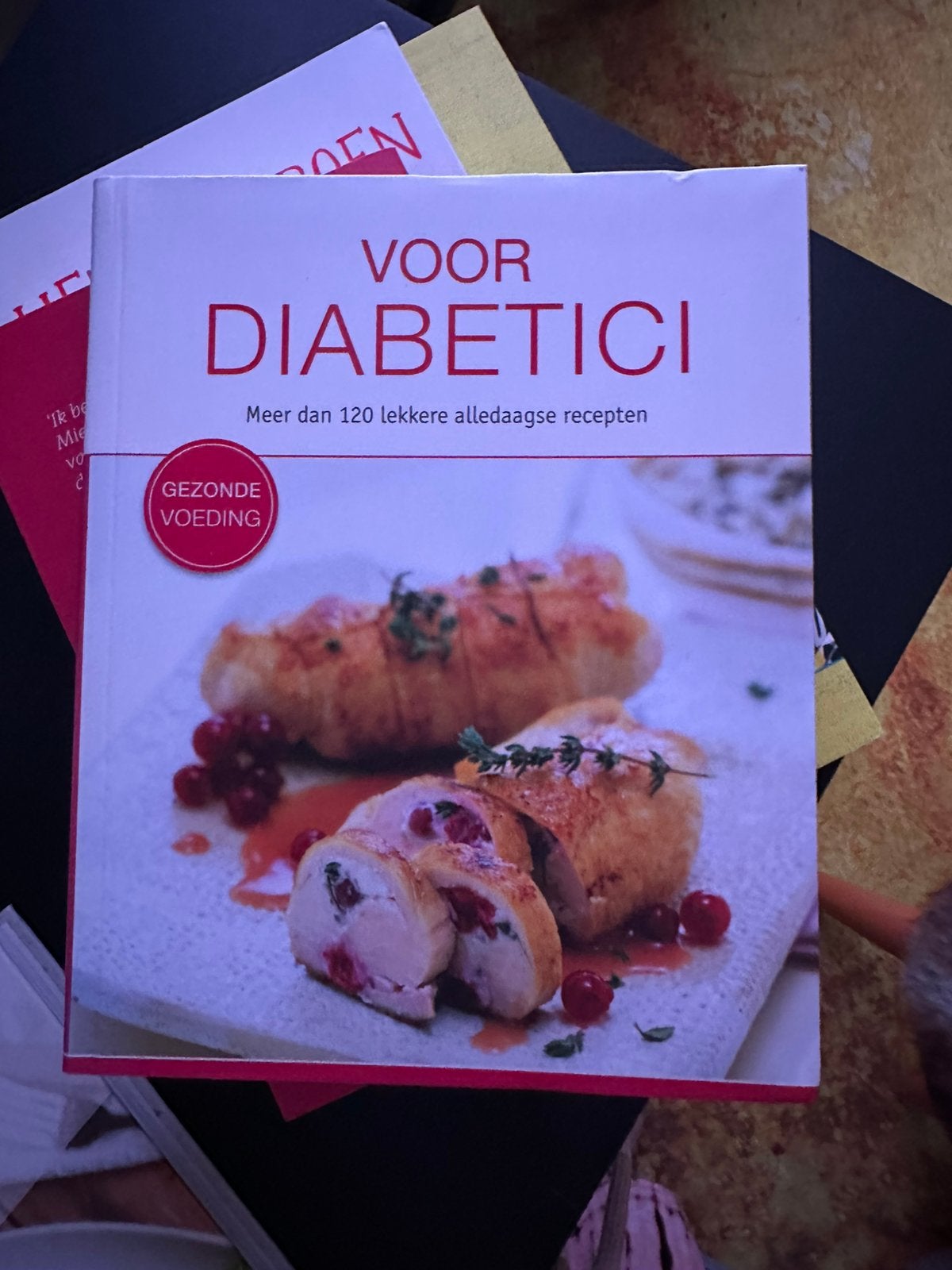 2 x kookboek voor diabetici, Ophalen of Verzenden, Zo goed als nieuw