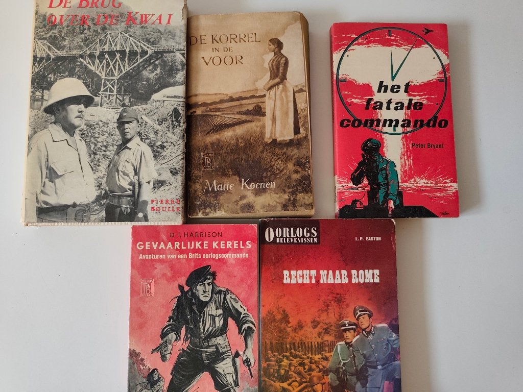 Oude leesboeken, Ophalen, Tweede Wereldoorlog, Gelezen, Algemeen