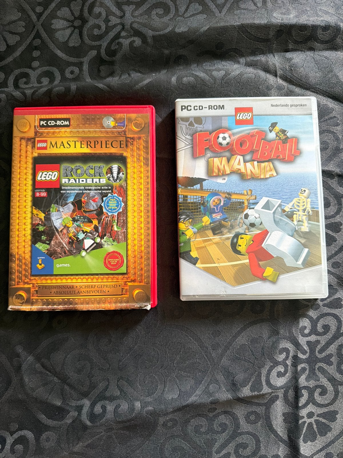 Lego PC CD-ROM Games: Rock Raiders & Football Mania, Gebruikt, Verzenden, 1 speler, Strategie en Constructie