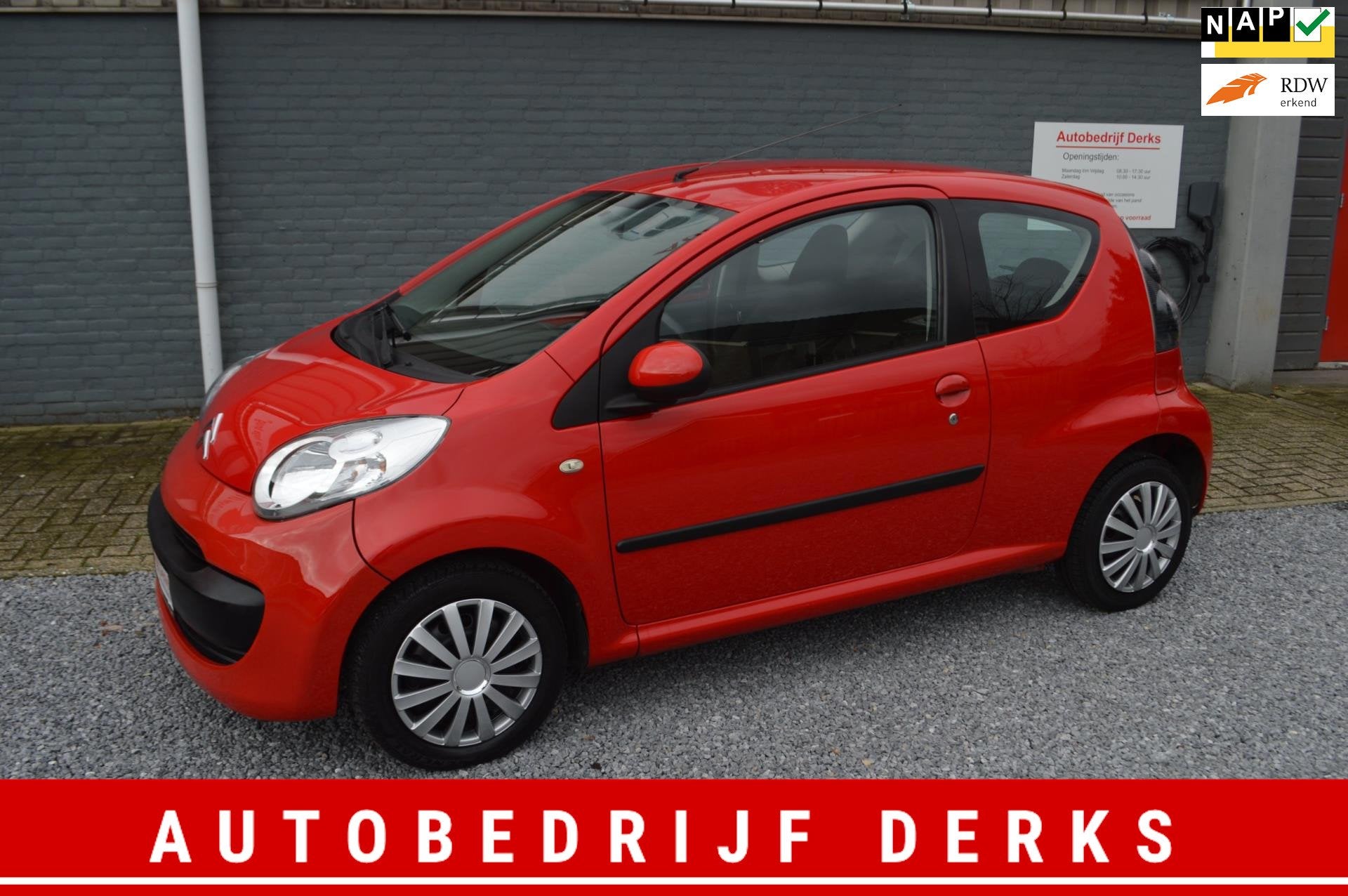 Citroen C1 1.0-12V Séduction Stuurbekrachtiging Garantie, Voorwielaandrijving, Stof, Gebruikt, 765 kg
