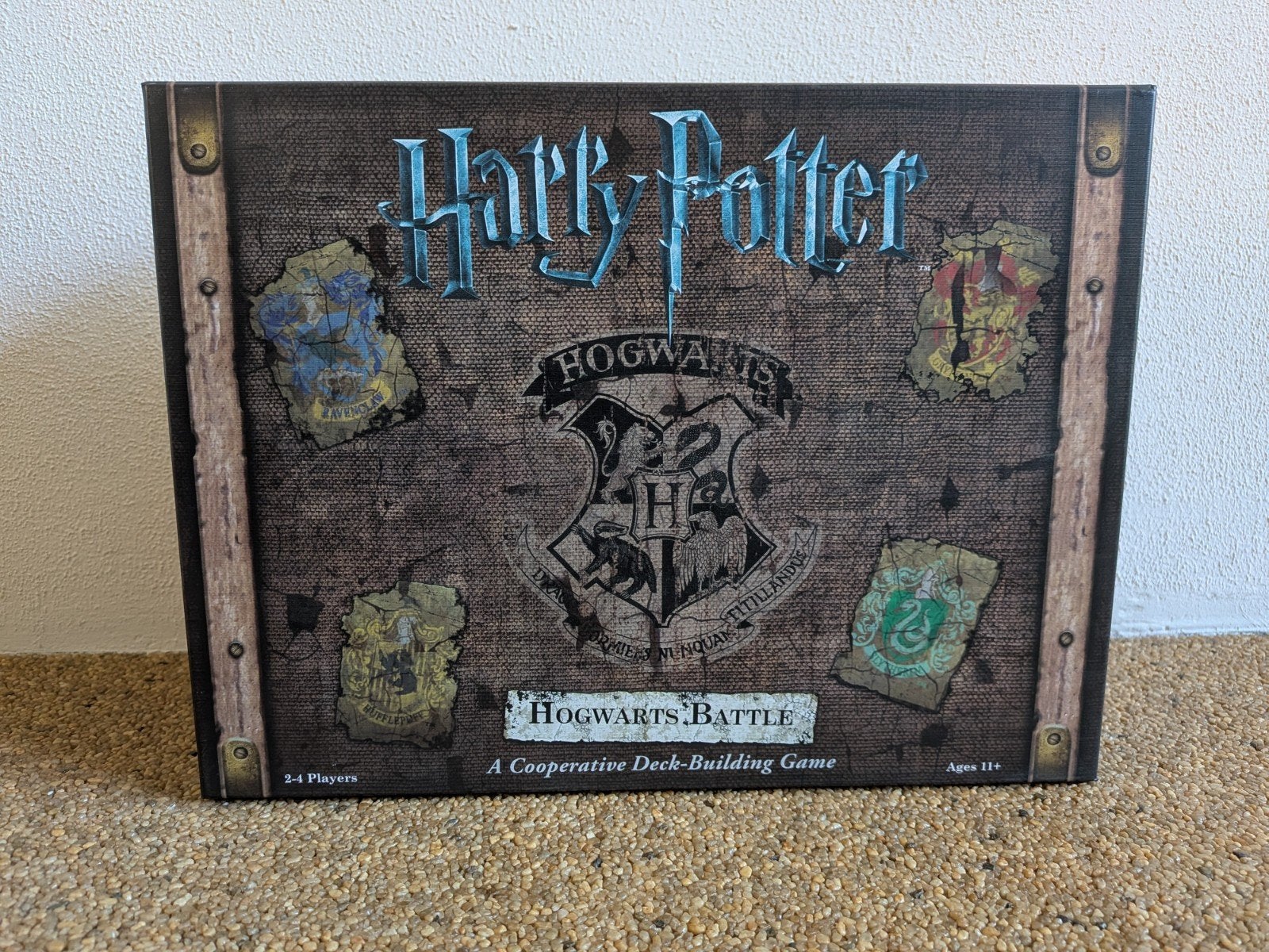 Harry Potter Hogwarts Battle, Deck-Building Game, Een of twee spelers, Ophalen, Zo goed als nieuw, USAopoly