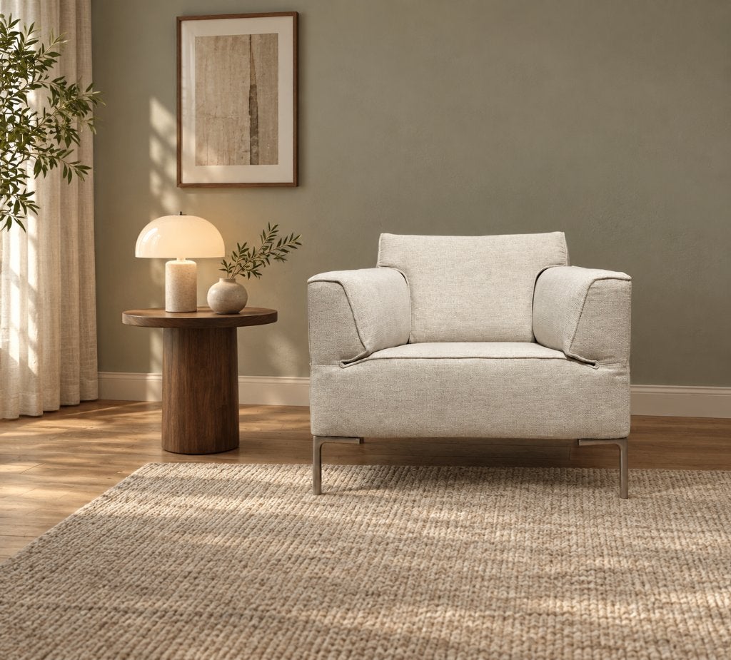 NIEUW Design on Stock Bloq Fauteuil + GARANTIE | NP €2.249, Design Fauteuil Stoel Design on Stock, 75 tot 100 cm, Www.designplaats.nl