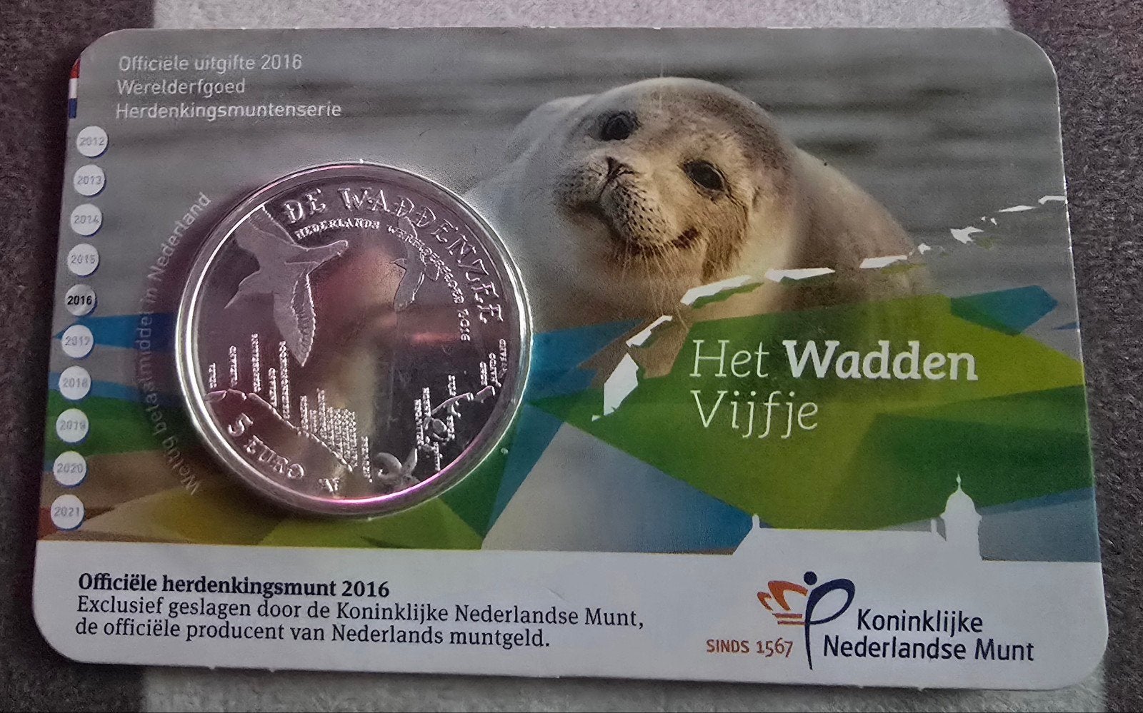 Muntenvan vijfje, Ophalen of Verzenden