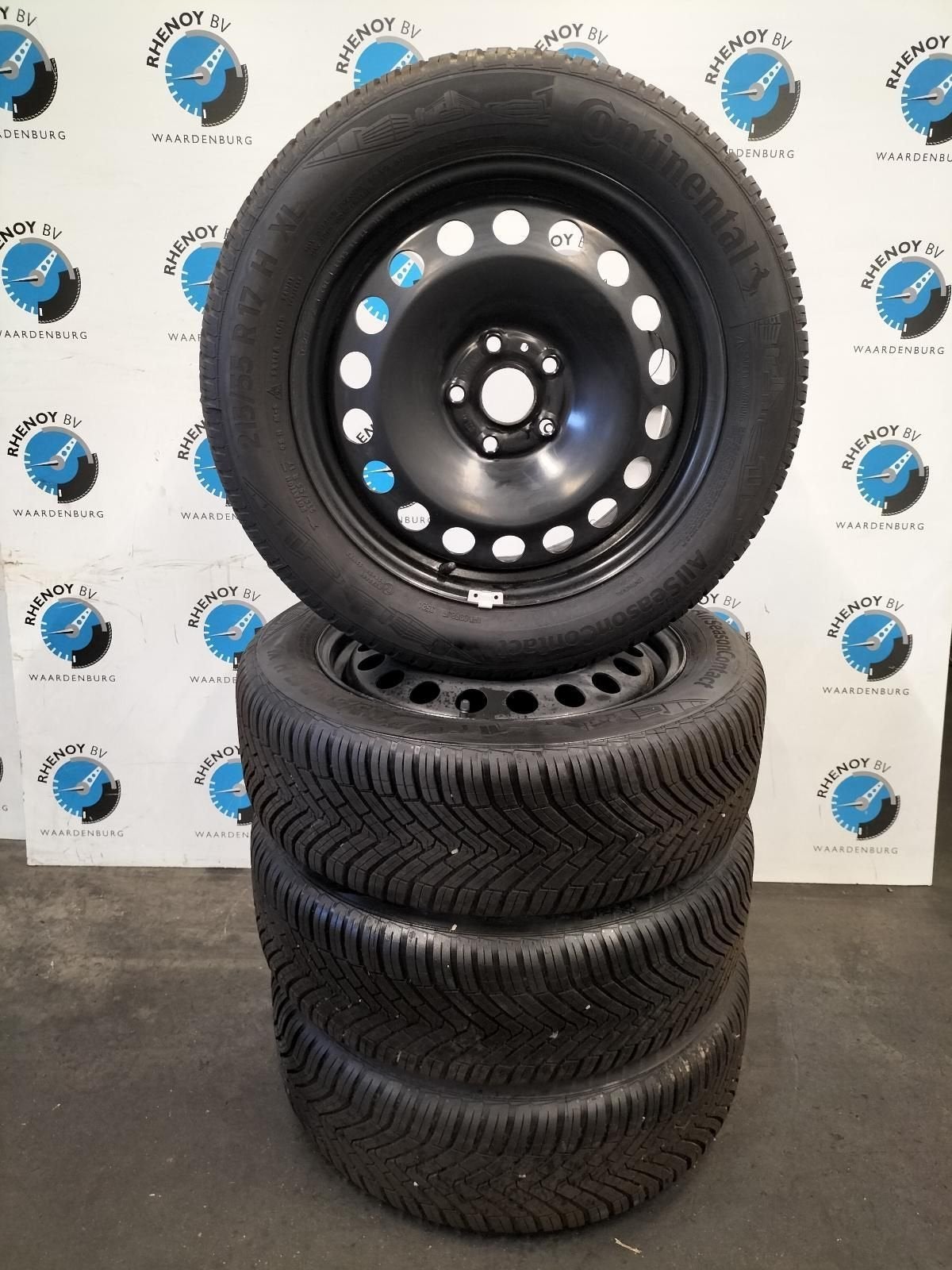 Ford Transit connect 2024 all season 215/55/17 continental, -, -, Banden en Velgen, 17 inch