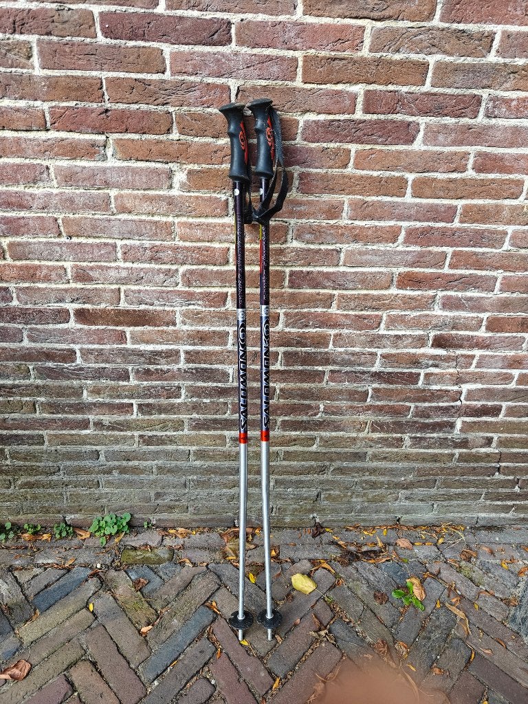 skistokken Salomon power, Ophalen, 140 tot 160 cm, Gebruikt, Stokken