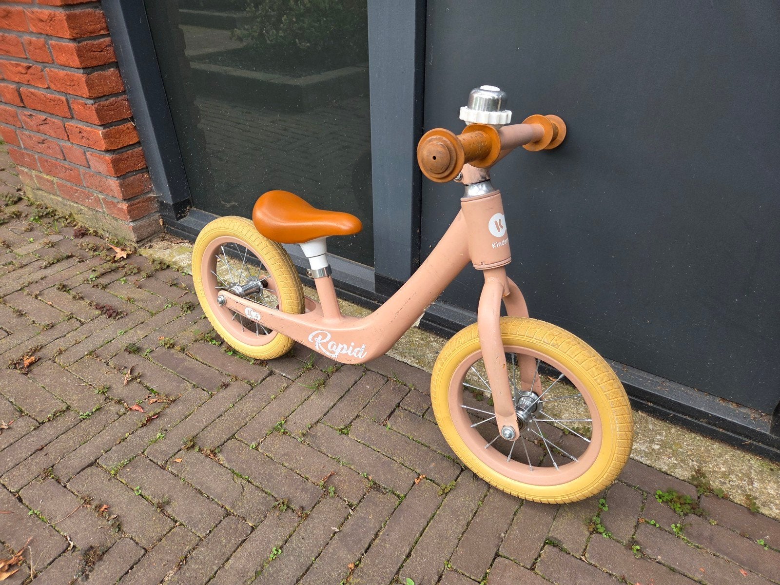 Kinderloopfiets met massieve banden, Ophalen, Gebruikt, Minder dan 16 inch, K