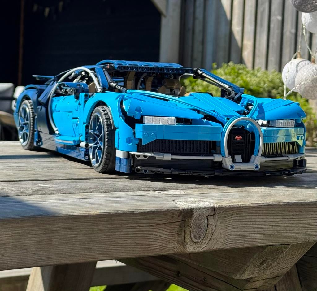 Lego Technic Bugatti Chiron 42083, Ophalen, Zo goed als nieuw, Overige merken
