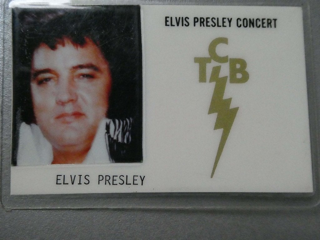 Elvis Presley Show back stage pass, Ophalen of Verzenden, Nieuw, Film, Gebruiksvoorwerp